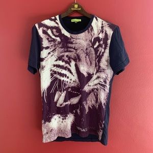 Womens Versace Jeans T Shirt Womens sz small Tiger